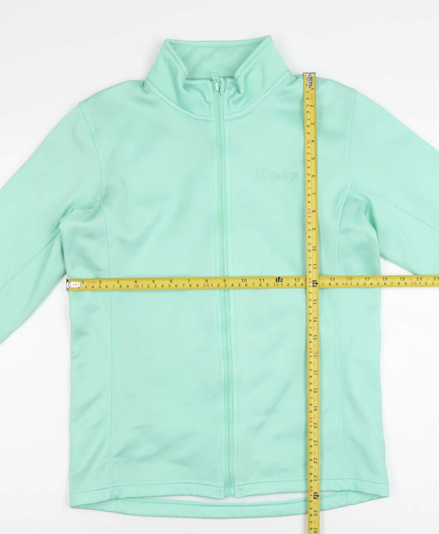Womens UK Size 14 The Edge Green Soft Shell