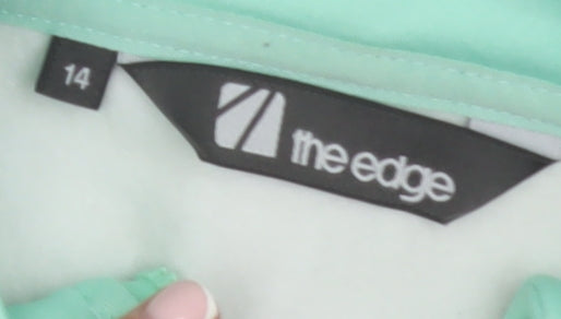 Womens UK Size 14 The Edge Green Soft Shell