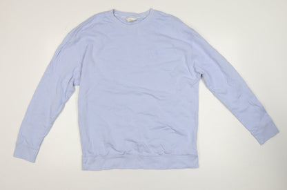 Womens UK Size L Marks and Spencer Blue Pullover Sweatshirt