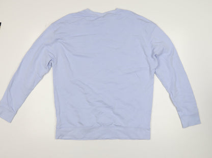 Womens UK Size L Marks and Spencer Blue Pullover Sweatshirt