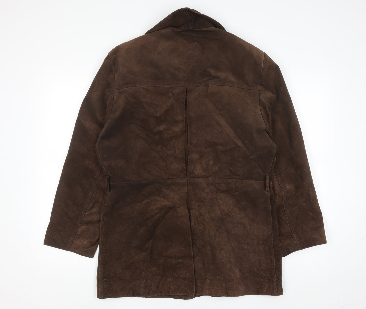 Womens UK Size 12 Genel Brown Overcoat