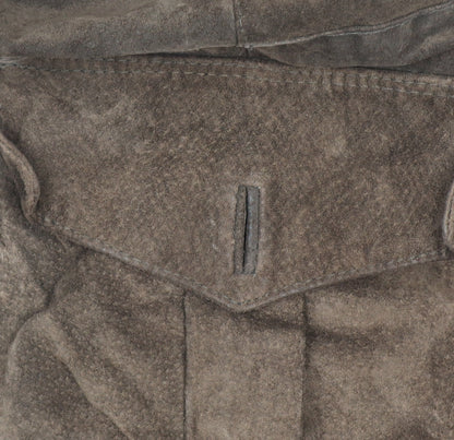 Womens UK Size 12 Genel Brown Overcoat