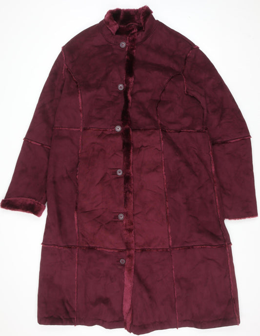 Womens UK Size XL Centigrade Red Overcoat