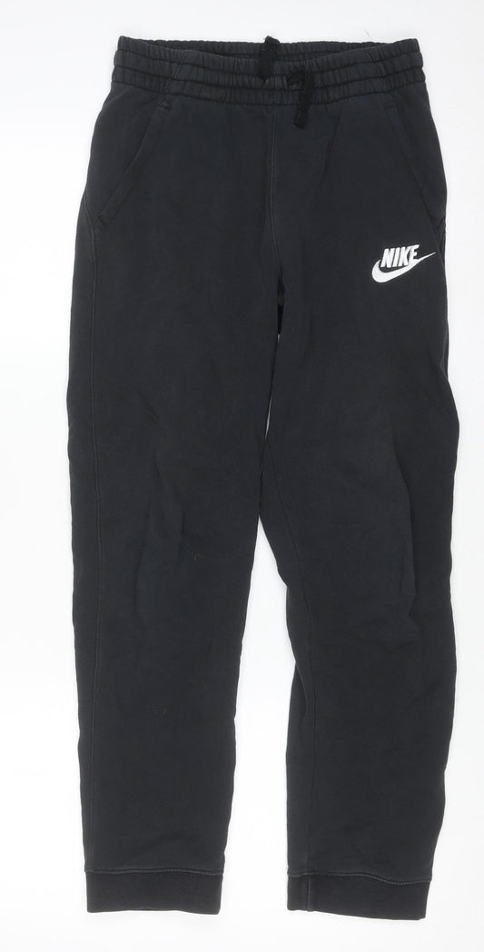 Nike Men's Black XL Jogger Sweatpants with Elastic Waist