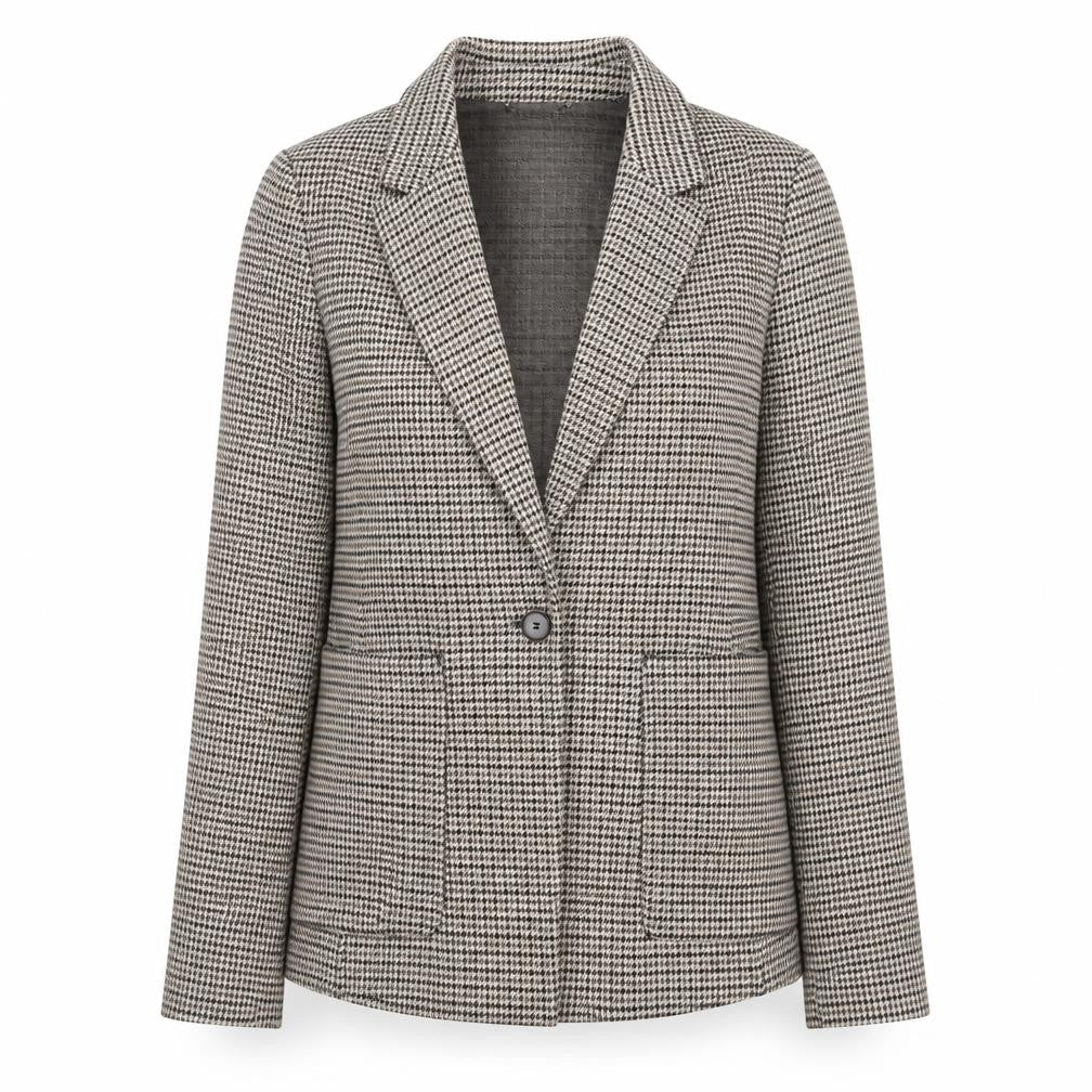 Womens UK Size 4 H&M Regular Grey Blazer
