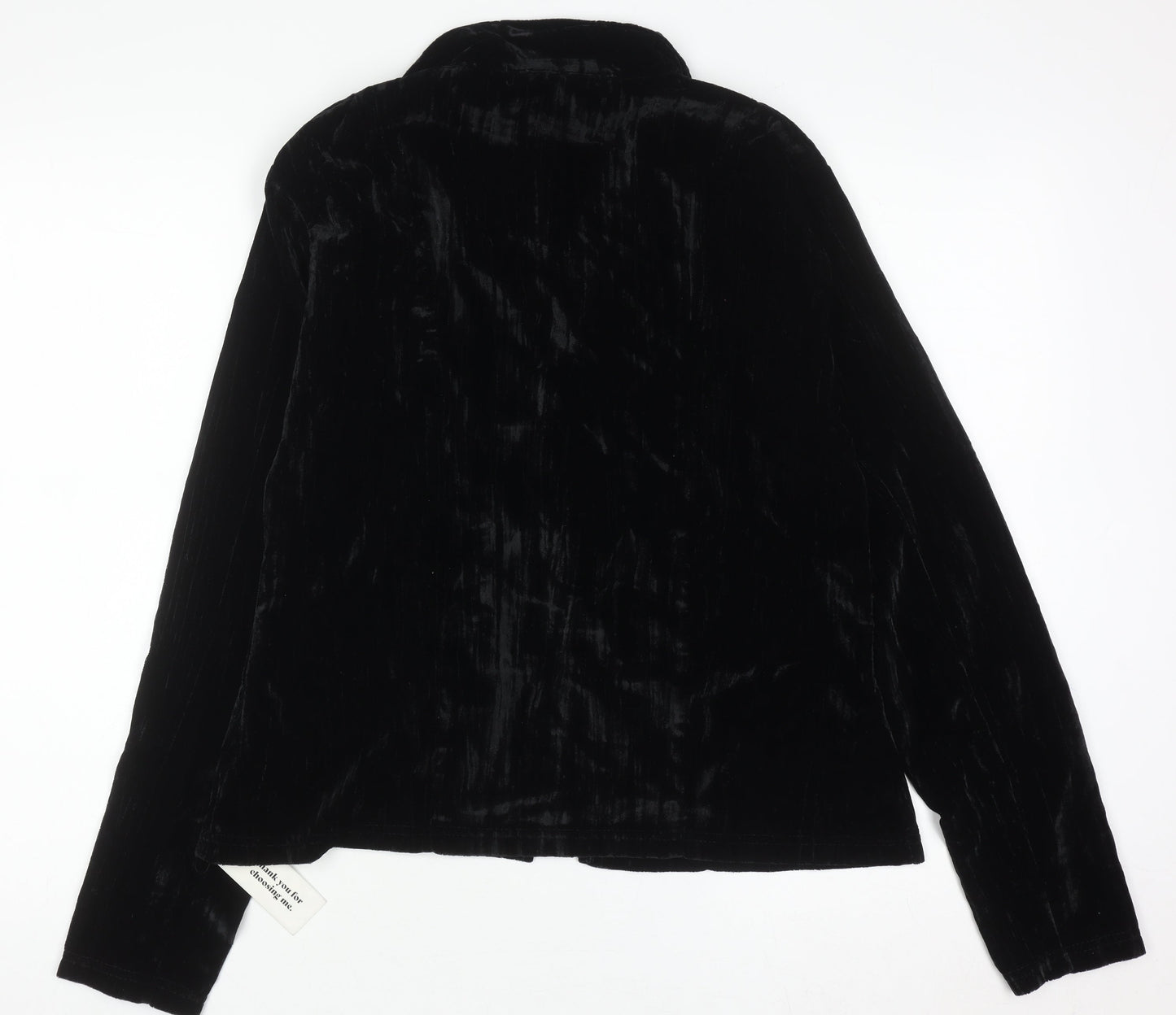 Womens UK Size 12 Threadbare Black Cardigan Jumper