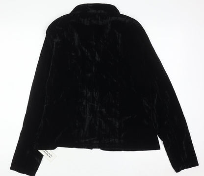 Womens UK Size 12 Threadbare Black Cardigan Jumper