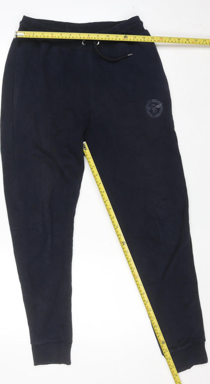 Mens UK Size S Creative Recreation Regular Fit Jogger Black Trousers