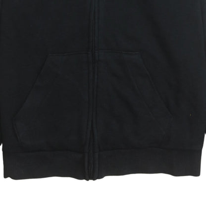 Womens UK Size 16 adidas Black Full Zip Hoodie