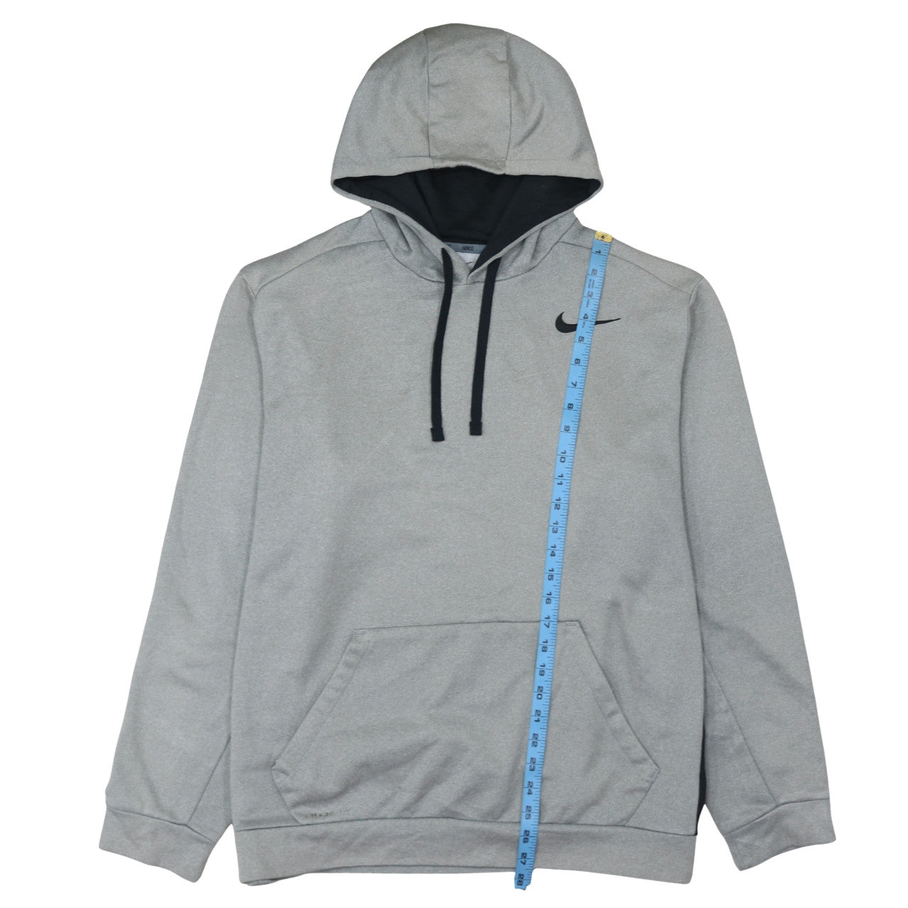 Mens UK Size XL Nike Grey Pullover Hoodie