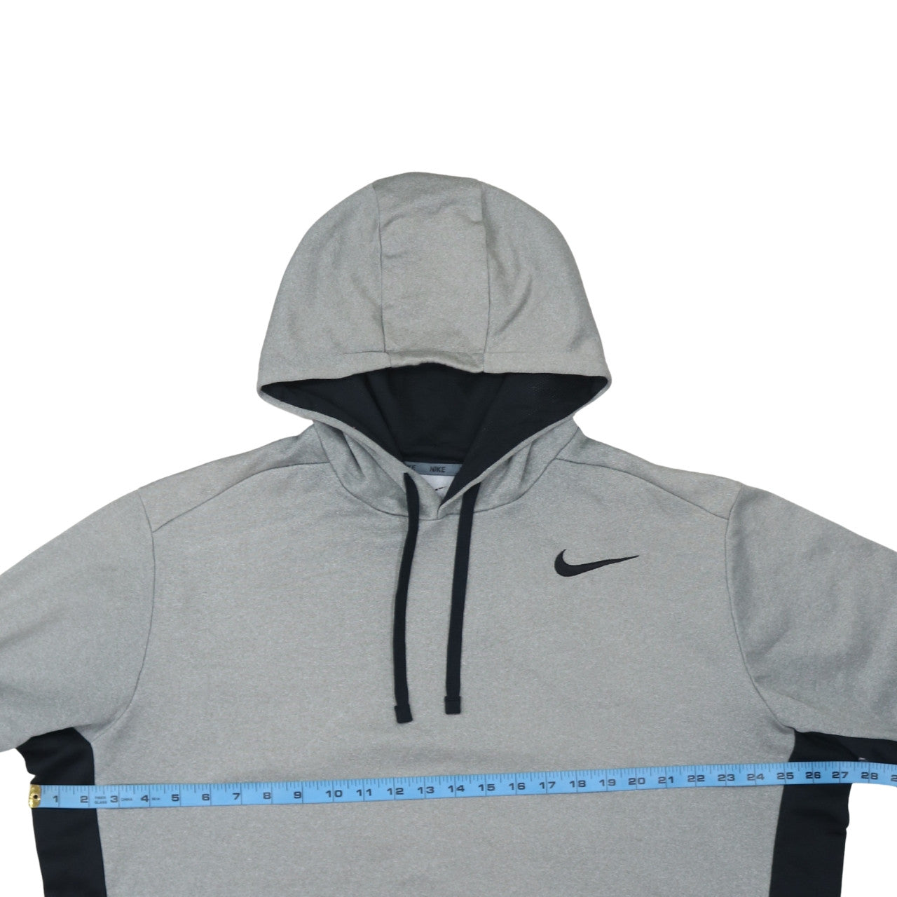 Mens UK Size XL Nike Grey Pullover Hoodie