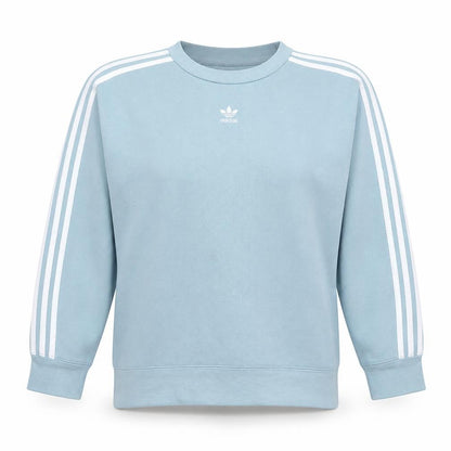 Womens UK Size 12 adidas Blue Pullover Sweatshirt