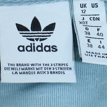 Womens UK Size 12 adidas Blue Pullover Sweatshirt