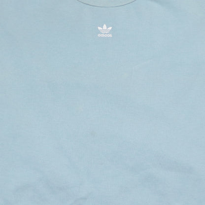 Womens UK Size 12 adidas Blue Pullover Sweatshirt