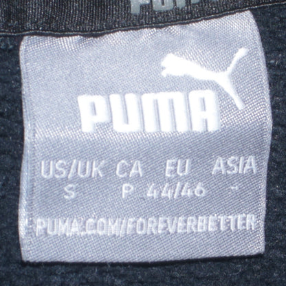 Mens UK Size S PUMA Black Pullover Hoodie