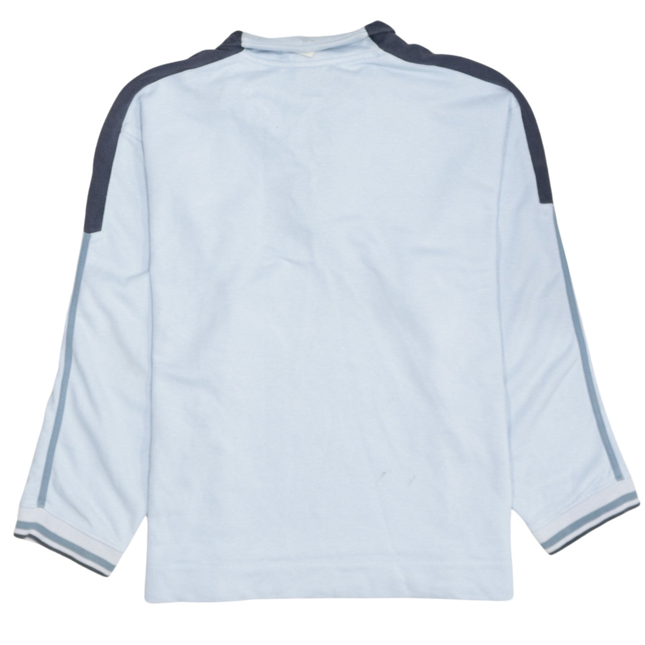Mens UK Size L Nike Blue 1/4 Zip Sweatshirt