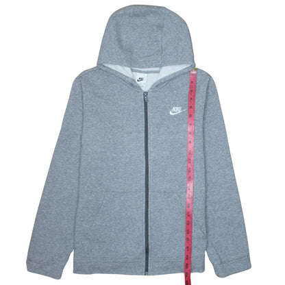 Boys UK Size XL Nike Grey Full Zip Hoodie