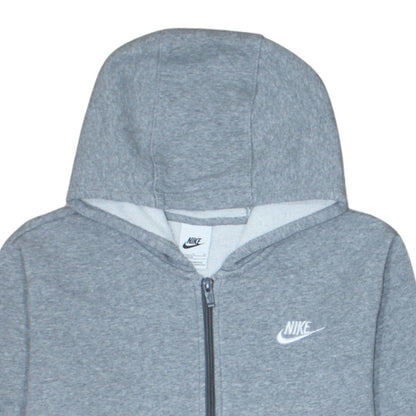 Boys UK Size XL Nike Grey Full Zip Hoodie