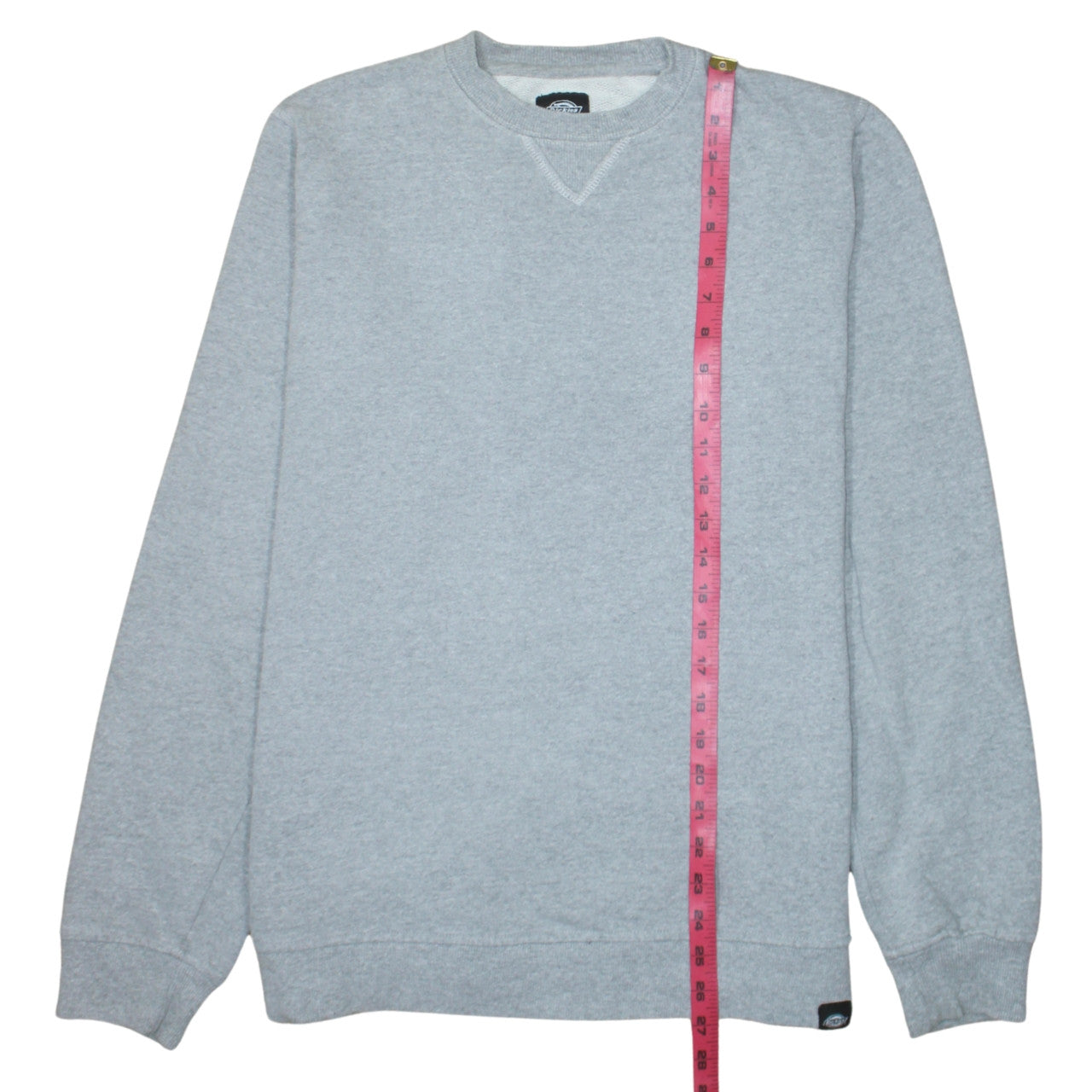 Mens UK Size L Dickies Grey Pullover Sweatshirt