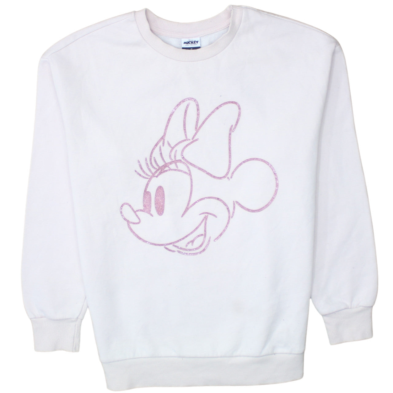 Womens UK Size S George White Pullover Sweatshirt