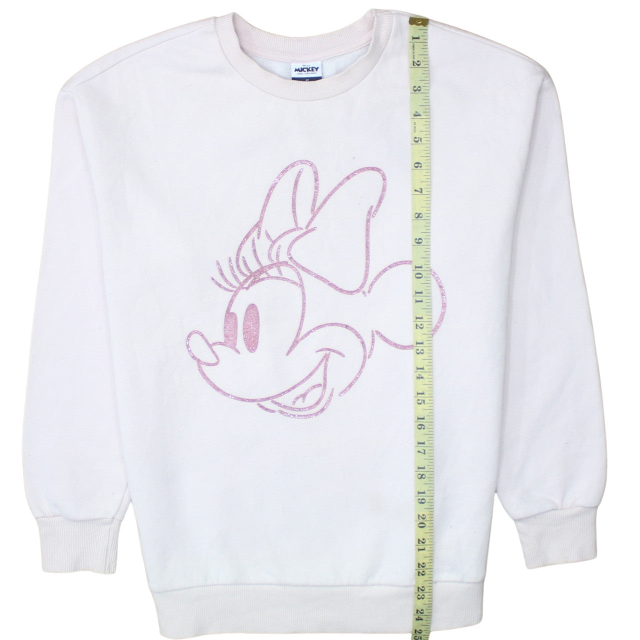 Womens UK Size S George White Pullover Sweatshirt