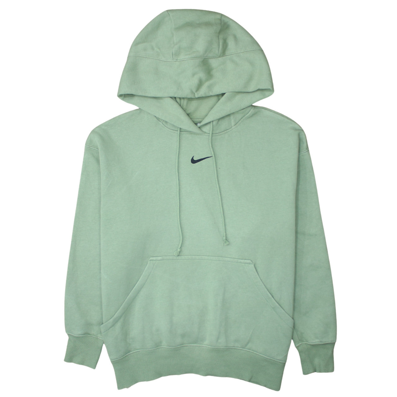 Mens UK Size S Nike Green Pullover Hoodie