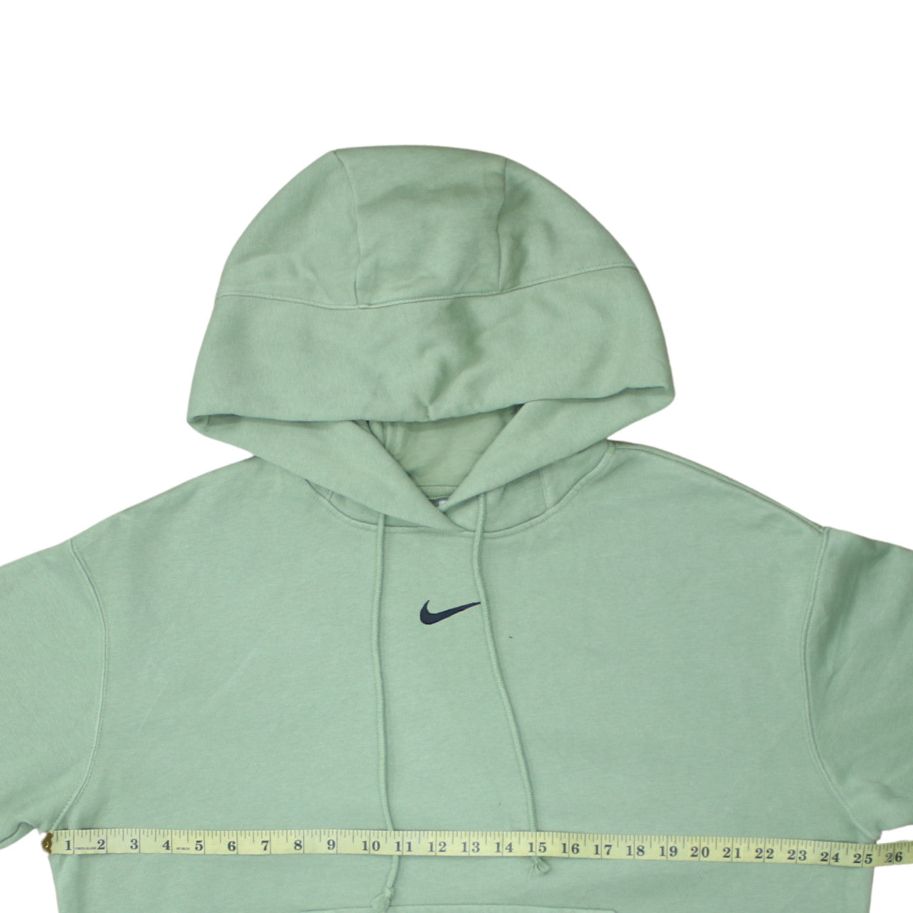 Mens UK Size S Nike Green Pullover Hoodie