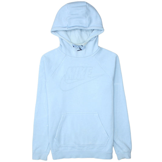 Mens UK Size S Nike Blue Pullover Hoodie