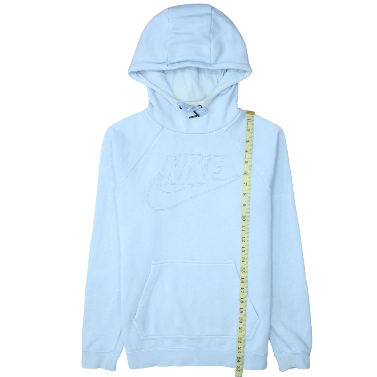 Mens UK Size S Nike Blue Pullover Hoodie
