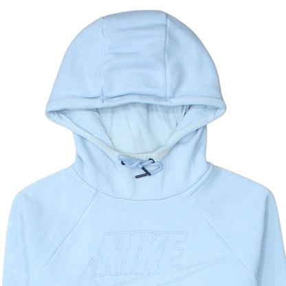 Mens UK Size S Nike Blue Pullover Hoodie