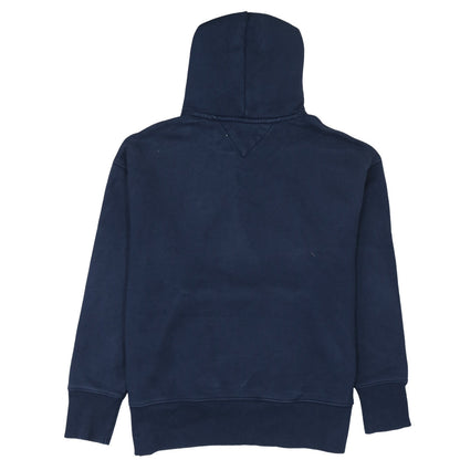 Mens UK Size L Tommy Jeans Blue Pullover Hoodie