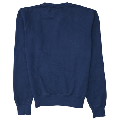 Mens UK Size S Cedar Wood State Blue Pullover Sweatshirt