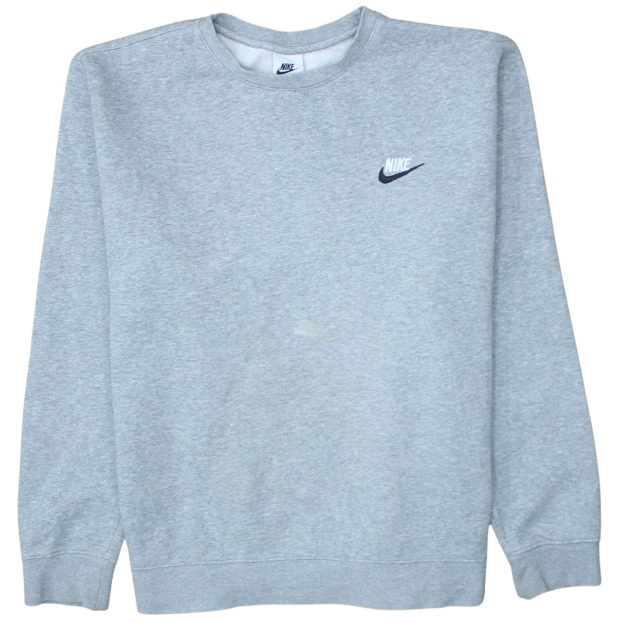 Mens UK Size M Nike Grey Pullover Sweatshirt