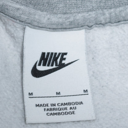 Mens UK Size M Nike Grey Pullover Sweatshirt