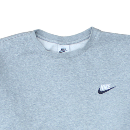 Mens UK Size M Nike Grey Pullover Sweatshirt