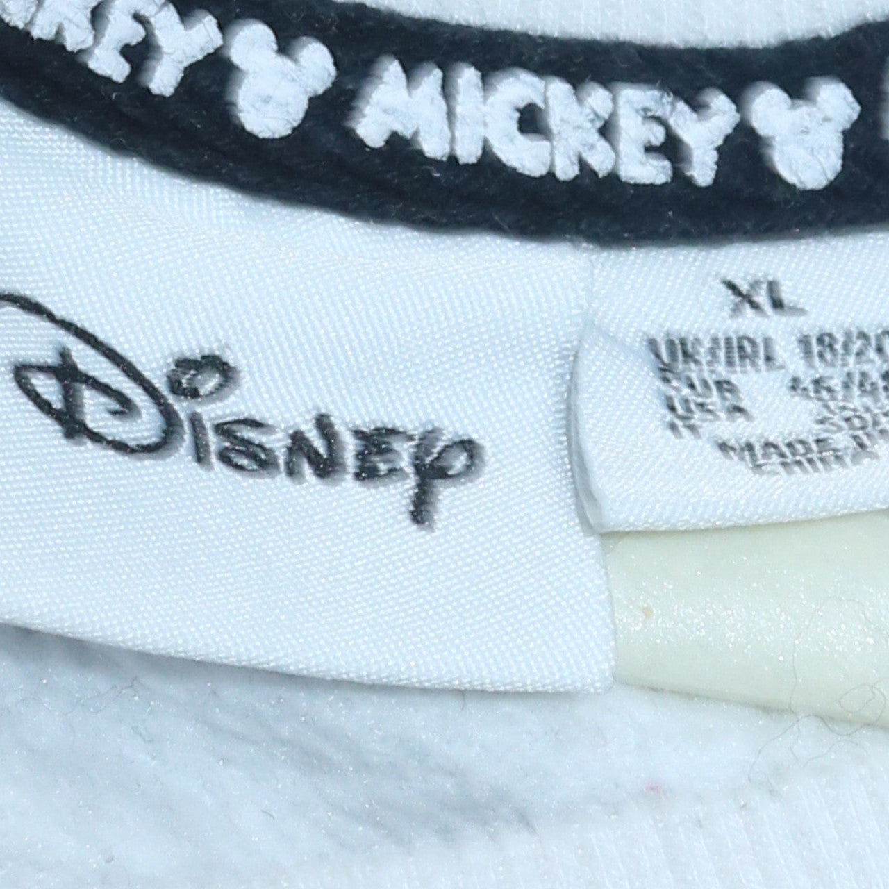 Womens UK Size XL Disney White Pullover Sweatshirt