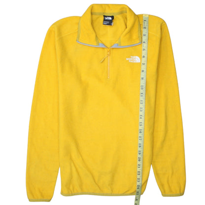 Mens UK Size S The North Face Yellow Pullover Sweatshirt