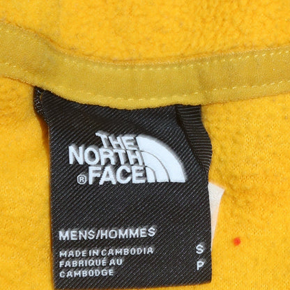 Mens UK Size S The North Face Yellow Pullover Sweatshirt