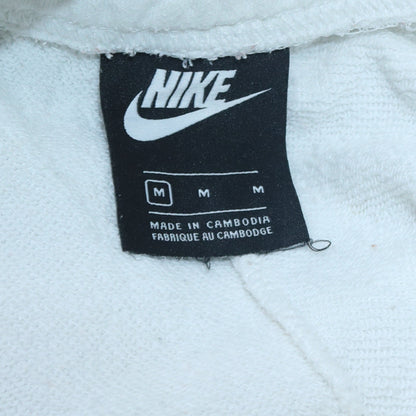 Mens UK Size M Nike Regular Fit Jogger White Trousers