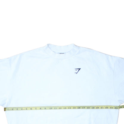 Mens UK Size XS Gymshark White Pullover Sweatshirt