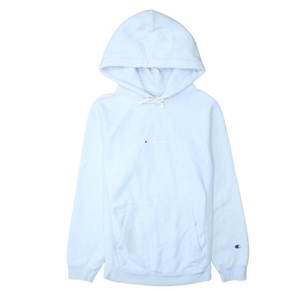 Mens UK Size XS Champion White Pullover Hoodie