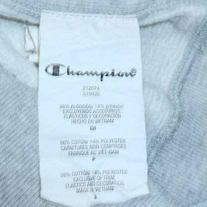 Mens UK Size XS Champion White Pullover Hoodie