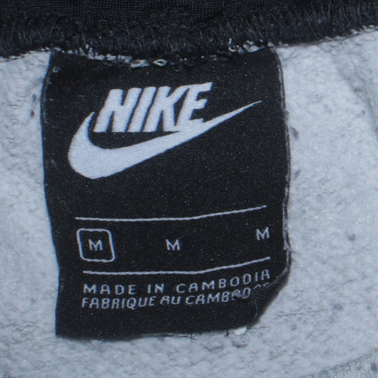 Mens UK Size M Nike Regular Fit Jogger Grey Trousers
