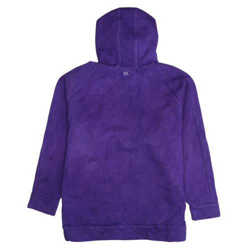 Mens UK Size M Calvin Klein Purple Pullover Hoodie