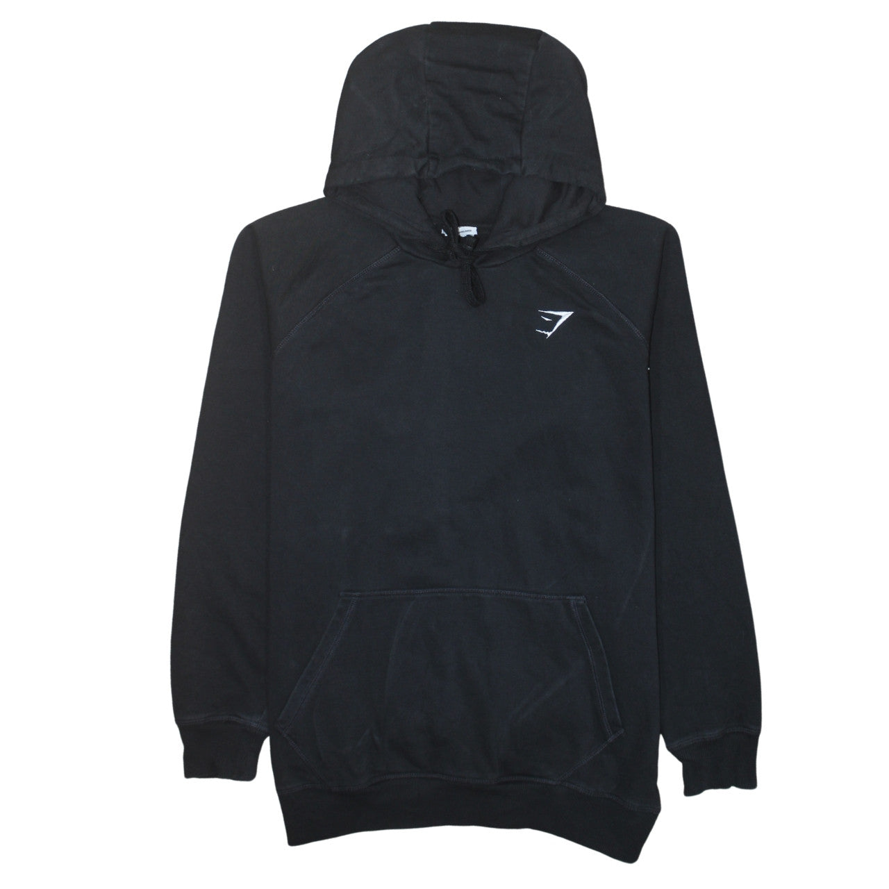 Mens UK Size L Gymshark Black Pullover Hoodie