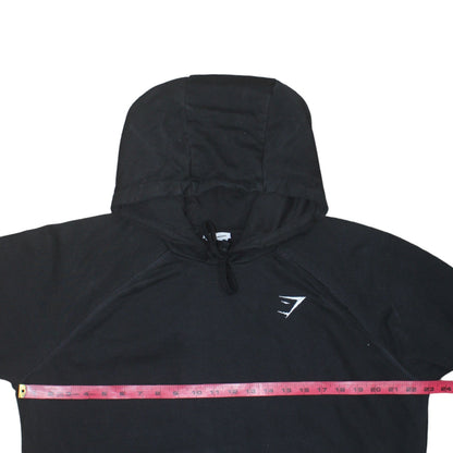Mens UK Size L Gymshark Black Pullover Hoodie