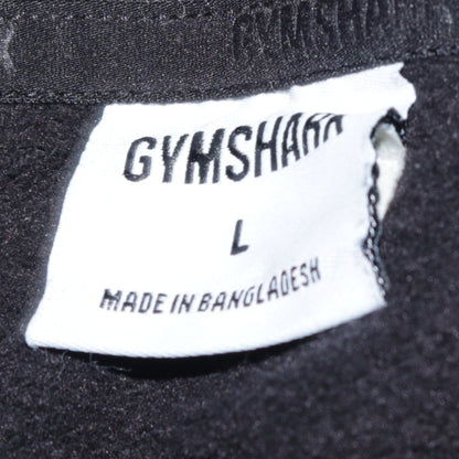 Mens UK Size L Gymshark Black Pullover Hoodie