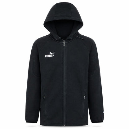 Mens UK Size XS PUMA Black Full Zip Hoodie