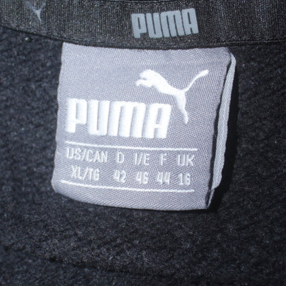Womens UK Size XL PUMA Black Pullover Hoodie