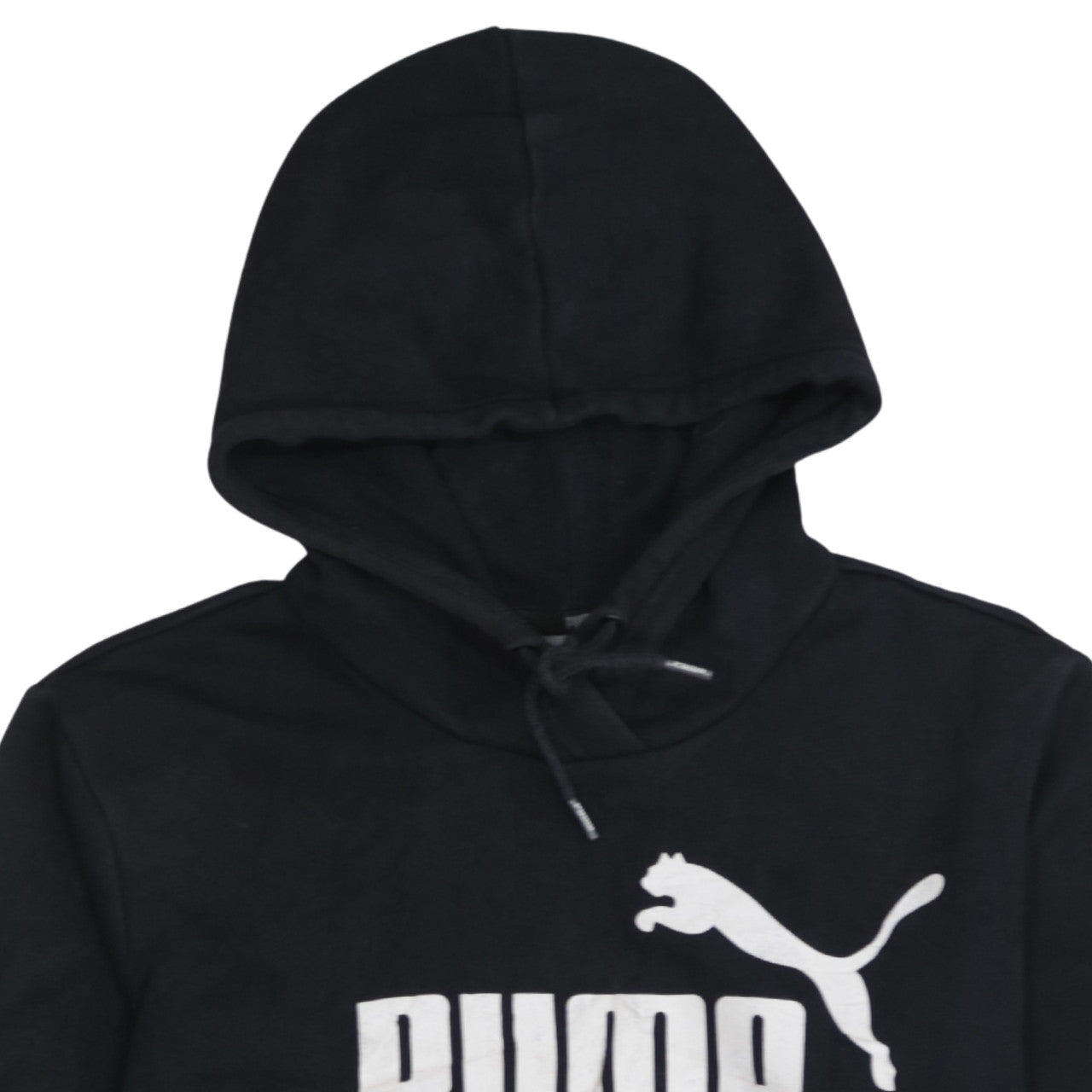 Womens UK Size XL PUMA Black Pullover Hoodie